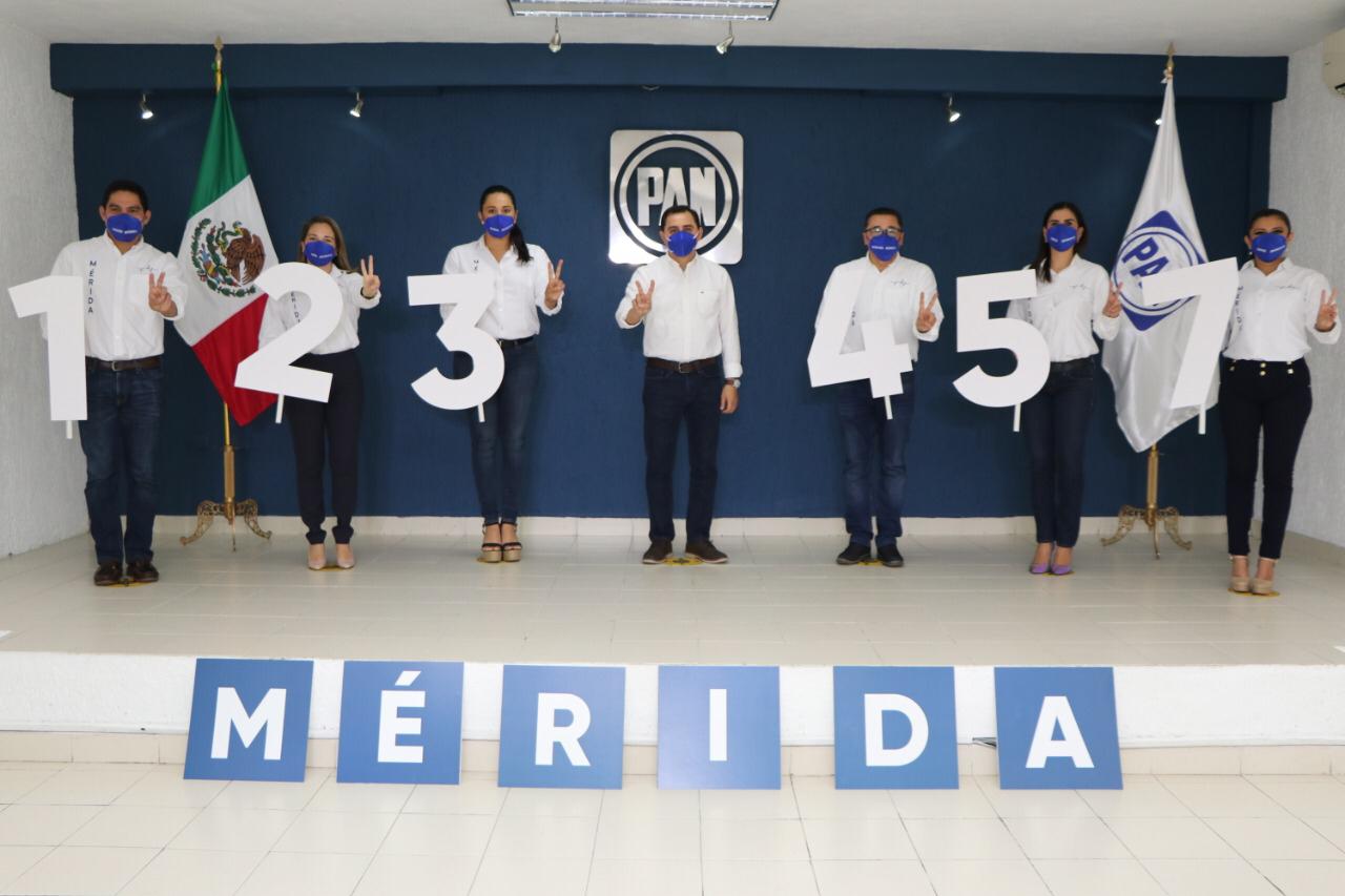 Se registran aspirantes a diputaciones locales por el PAN Yucatán